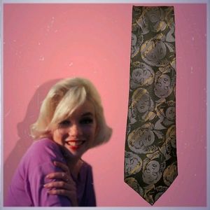 Vintage 80s Marilyn Monroe Tie